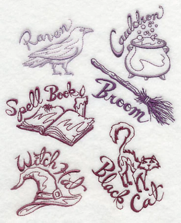 Witchy Halloween Collage - Image 3