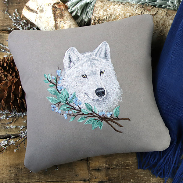 Wolf in Winter Branches - Image 11