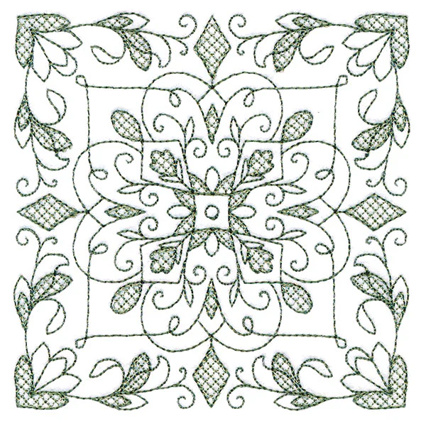 Wondrous Kaleidoscope 2 (Trapunto) - Image 5