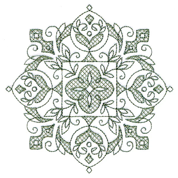 Wondrous Kaleidoscope 5 (Trapunto) - Image 5