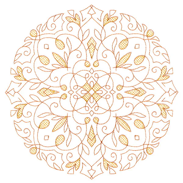 Wondrous Kaleidoscope 6 (Trapunto) - Image 2