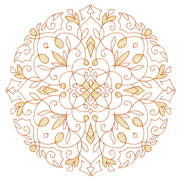 Wondrous Kaleidoscope 6 (Trapunto) - Image 3