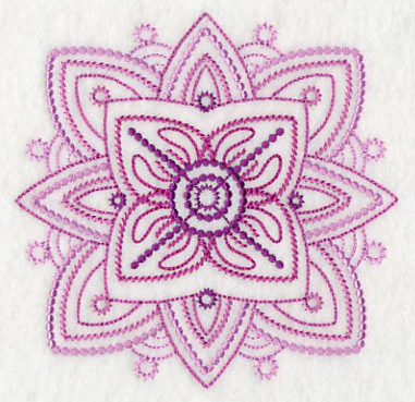 Wondrous Medallion Square (Candlewicking) - Image 4