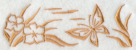 Woodcut Butterfly Border - Image 2