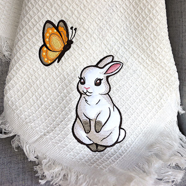 Woodland Animals - Bunny (Heirloom Applique) - Image 2