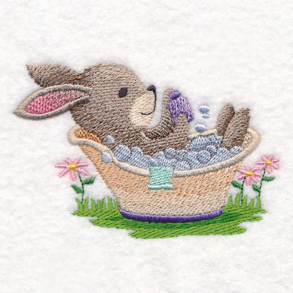 Woodland Bath Time - Rabbit - Image 3