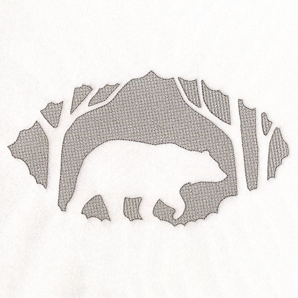 Woodland Bear (Embossed) - Image 5
