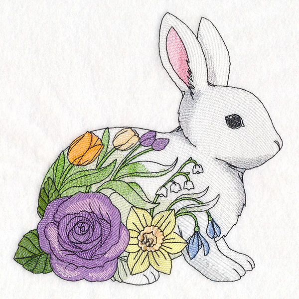 Woodland Blooms Bunny - Image 2