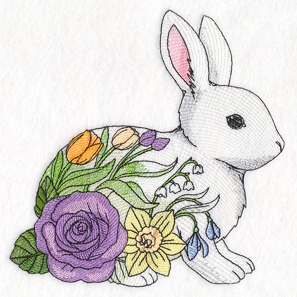 Woodland Blooms Bunny - Image 3