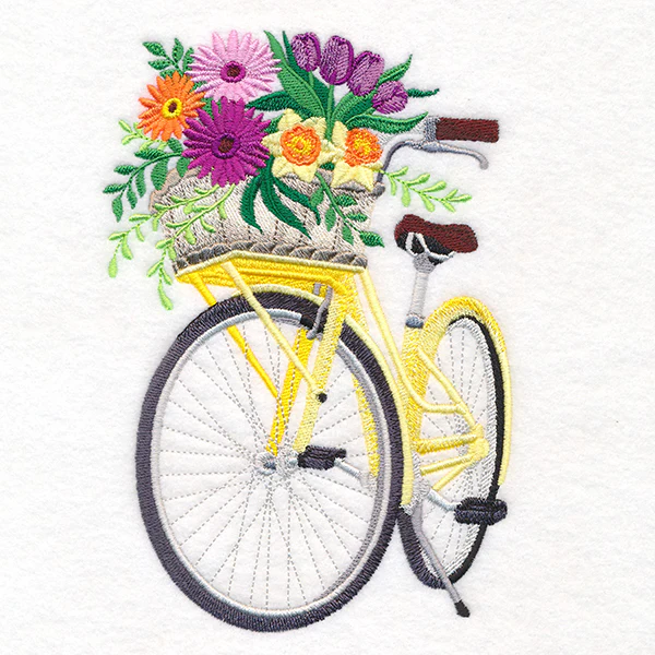 Woodland Bouquet Bicycle - Image 3