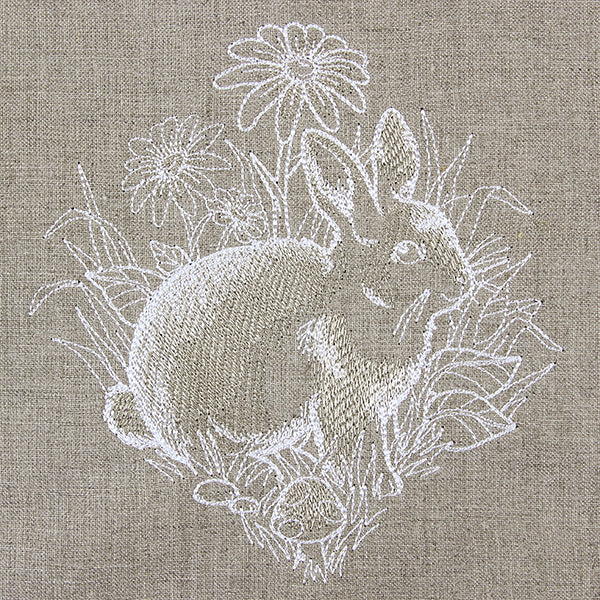 Woodland Bunny Etching - Image 3