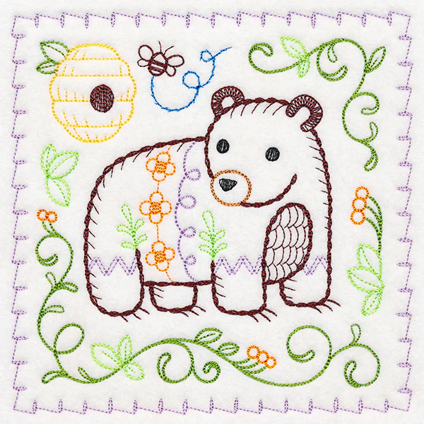 Woodland Charm - Bear (Vintage) - Image 2