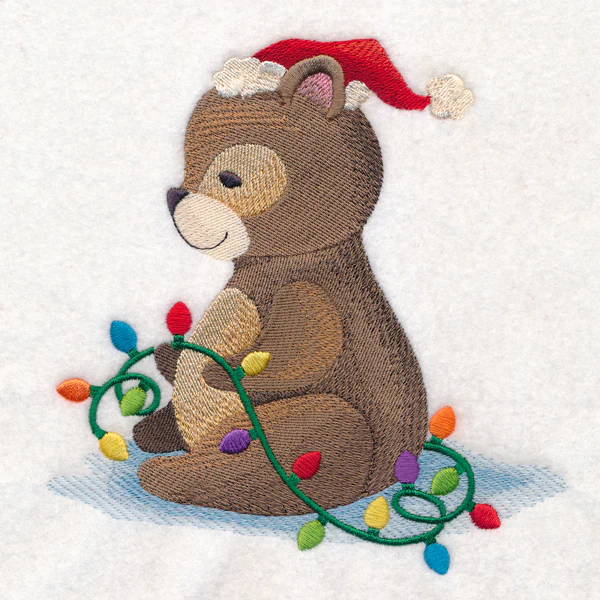 Woodland Christmas Party - Bear - Image 4