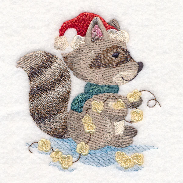 Woodland Christmas Party - Raccoon - Image 3