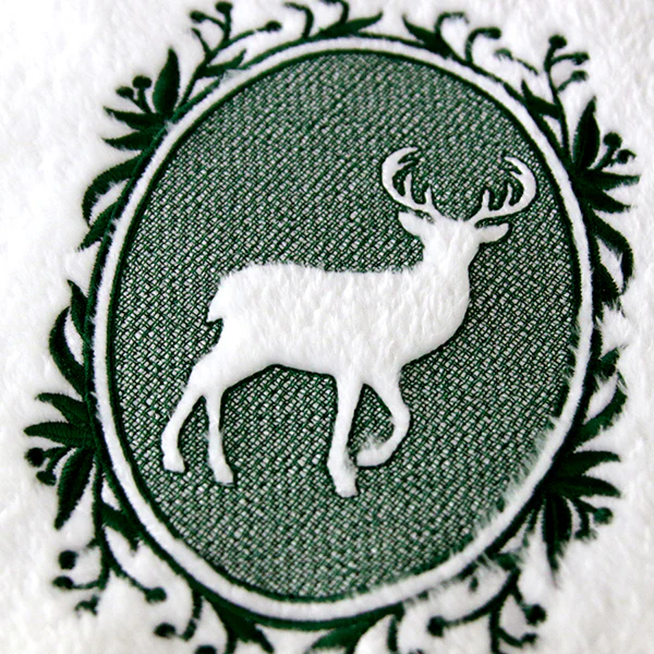 Woodland Deer Cameo (Embossed) - Image 4