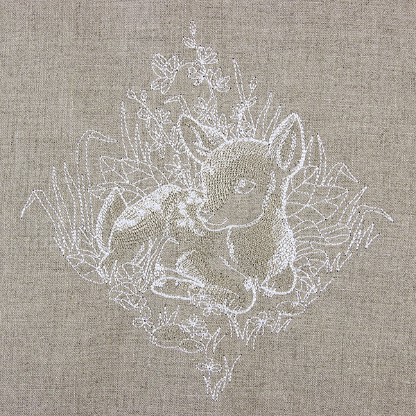 Woodland Deer Etching - Image 2