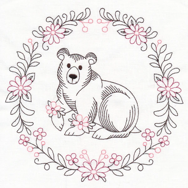 Woodland Flower Friends - Bear - Image 6
