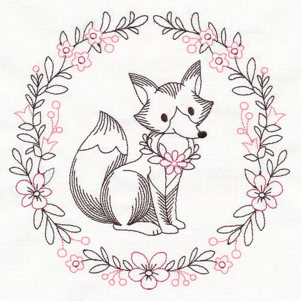 Woodland Flower Friends - Fox - Image 2