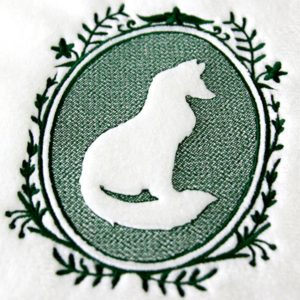 Woodland Fox Cameo (Embossed) - Image 6