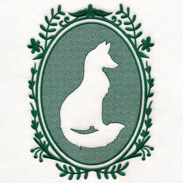Woodland Fox Cameo (Embossed) - Image 7
