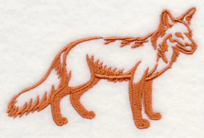 Woodland Fox Silhouette 1 - Image 3
