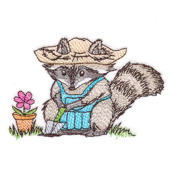Woodland Garden Raccoon - Image 3
