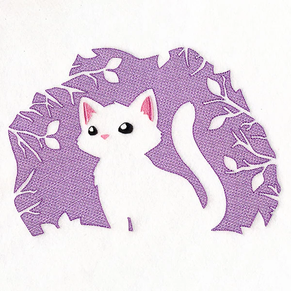 Woodland Kitten (Embossed) - Image 8