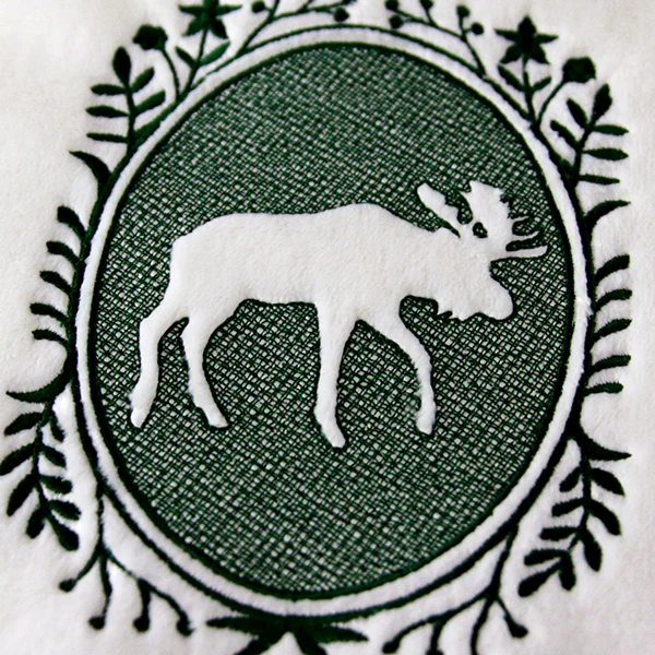 Woodland Moose Cameo (Embossed) - Image 8
