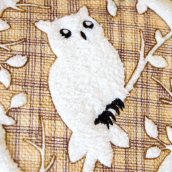Woodland Owl (Embossed) - Image 3