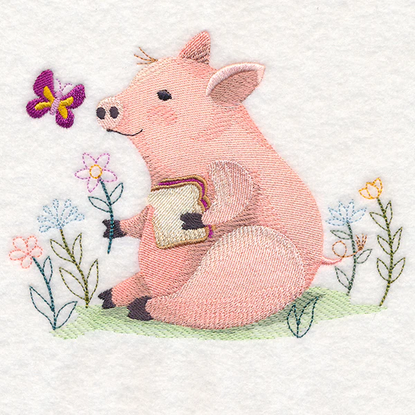Woodland Picnic Party - Pig - Image 2