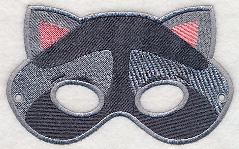 Woodland Raccoon Mask - Large - Image 3