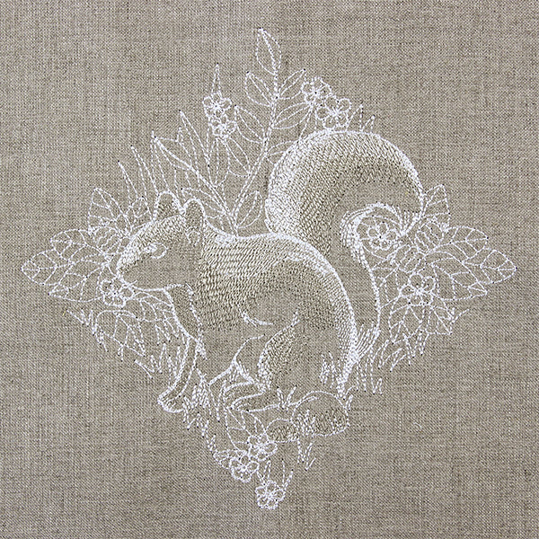 Woodland Squirrel Etching - Image 2