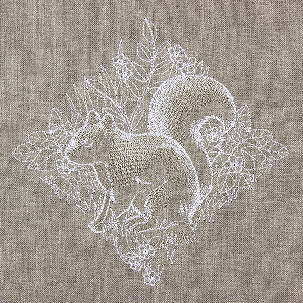 Woodland Squirrel Etching - Image 3