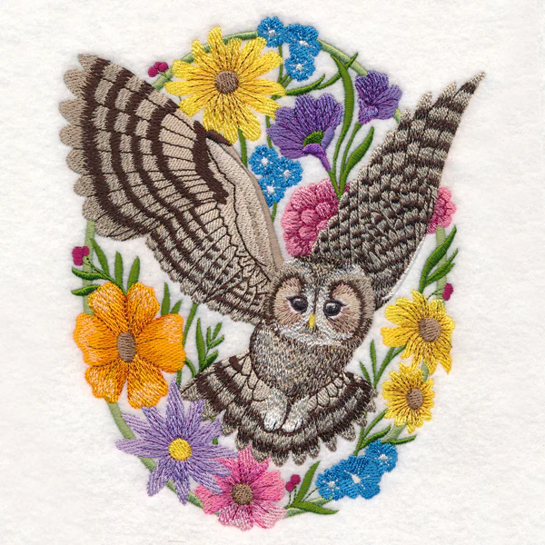 Woodland Whimsy Owl Oval - Image 2