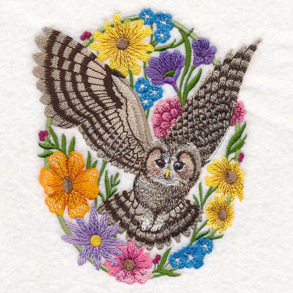 Woodland Whimsy Owl Oval - Image 3