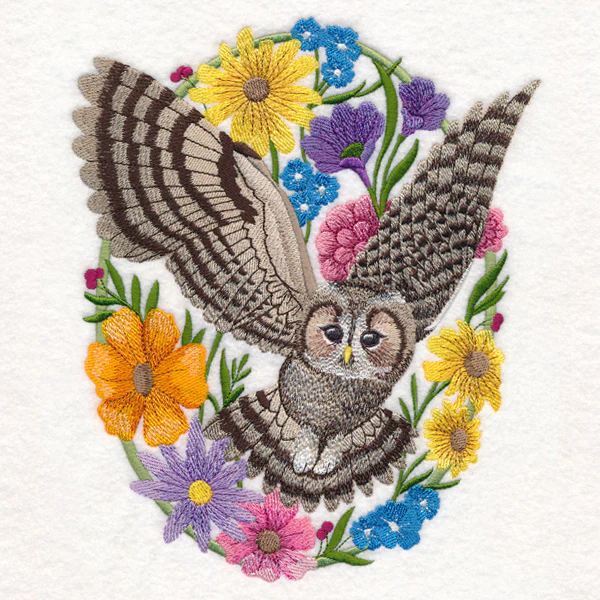 Woodland Whimsy Owl Oval - Image 4
