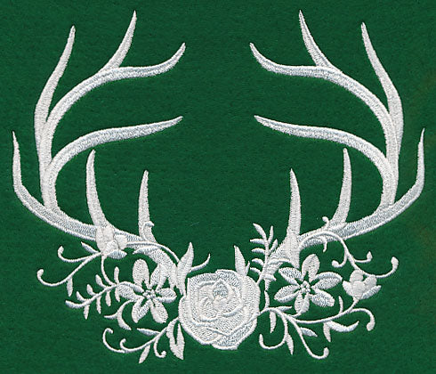 Woodland Whitework Antlers - Image 3