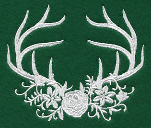 Woodland Whitework Antlers - Image 5