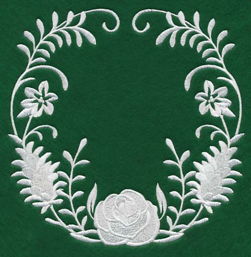 Woodland Whitework Wreath - Image 2