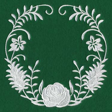 Woodland Whitework Wreath - Image 4