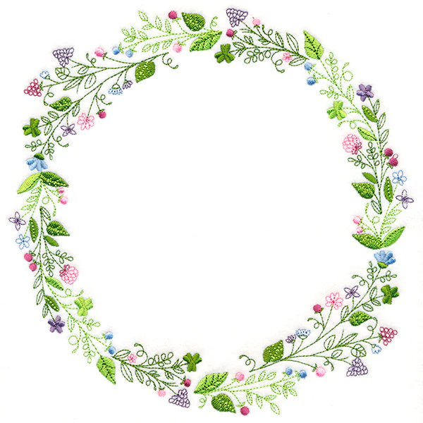 Woodland Wildflower Wreath - Image 5
