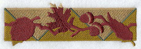 Woodsy Leaf and Acorn Border - Image 2
