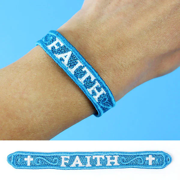 Words of Wisdom Bracelet - Faith (Lace)