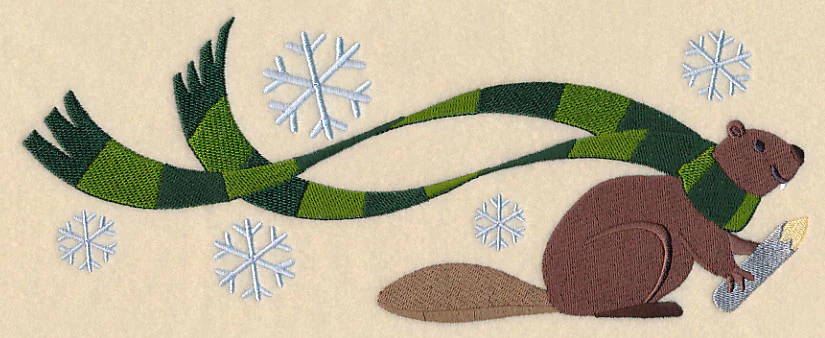 Wrapped Up in Winter Beaver - Image 5
