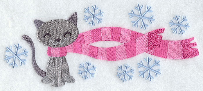 Wrapped Up In Winter Cat - Image 2