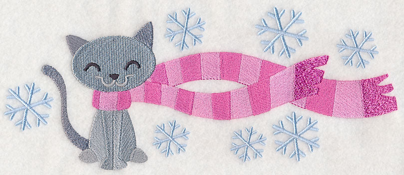 Wrapped Up In Winter Cat - Image 5