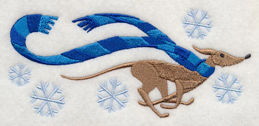 Wrapped Up in Winter Greyhound - Image 4