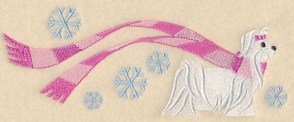 Wrapped Up In Winter Maltese - Image 3