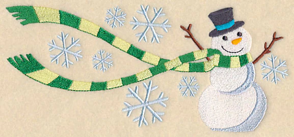 Wrapped Up in Winter Snowman - Image 3
