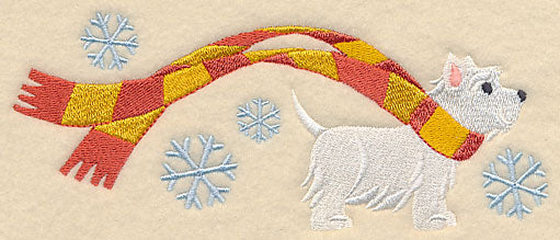 Wrapped Up In Winter West Highland Terrier - Image 4
